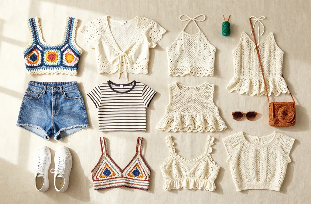 Steal These 9 Crochet Tops Free Patterns to Try This Season