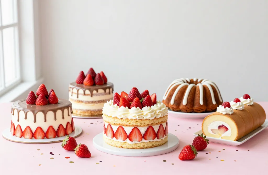 Irresistible 6 Strawberry Cakes Ideas for Parties and Celebrations