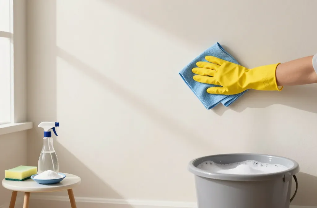 How to Clean Walls Fast Without Ruining Paint