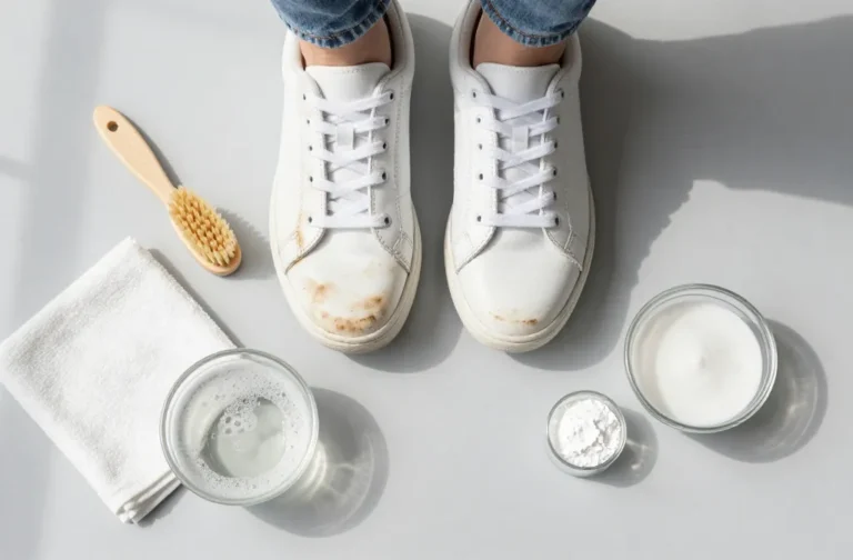 How to Clean White Sneakers and Make Them Look New Again