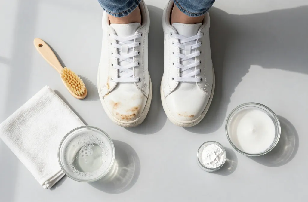 How to Clean White Sneakers and Make Them Look New Again