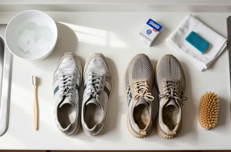 How to Clean Shoes Fast with Stuff You Already Own