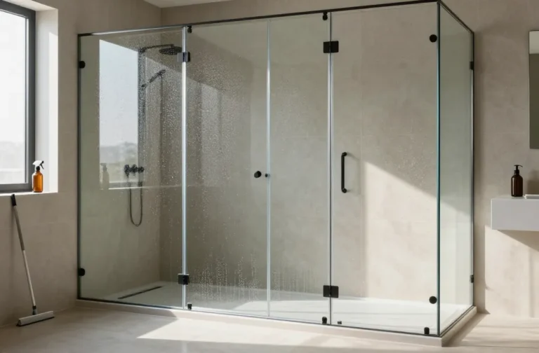The Quick Way How to Clean Glass Shower Doors Sparkling