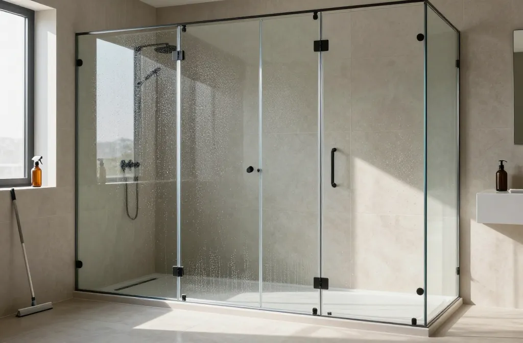 The Quick Way How to Clean Glass Shower Doors Sparkling