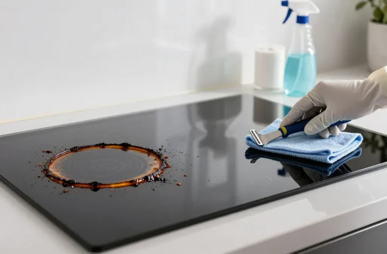 How to Clean a Glass Stove Top Fast Without Scratches