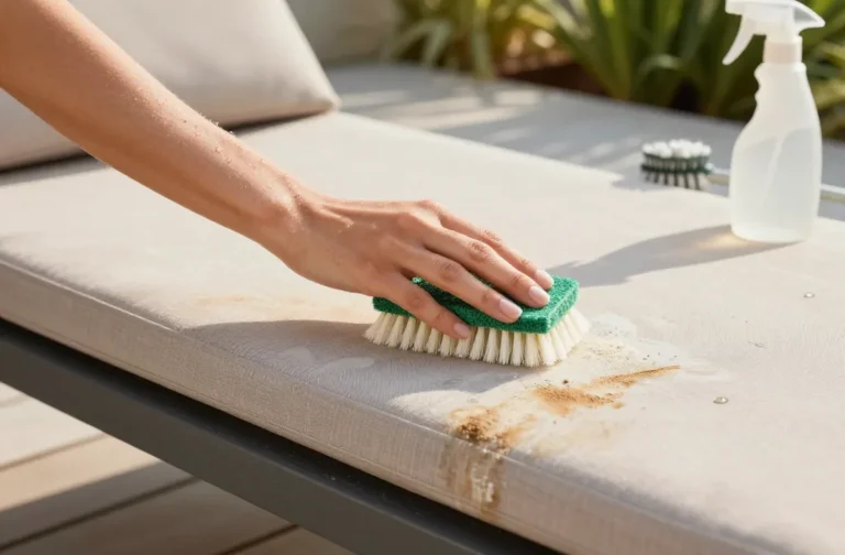 How to Clean Outdoor Cushions and Banish Mildew Fast