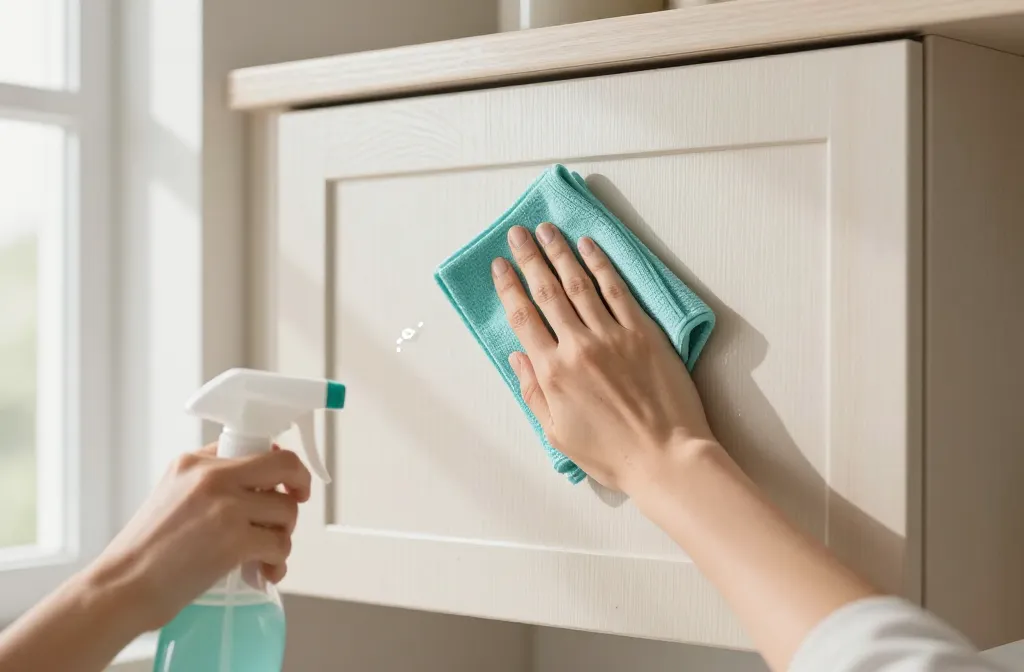 How to Clean Kitchen Cabinets Fast and Without Damage