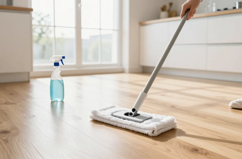 How to Clean Laminate Wood Floors Without Ruining Them