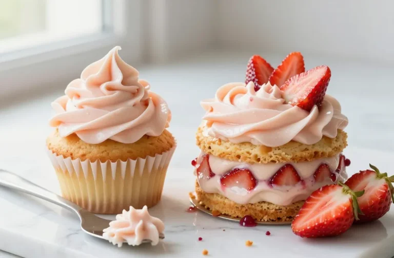Strawberry Cream Cheese Frosting That Actually Pops