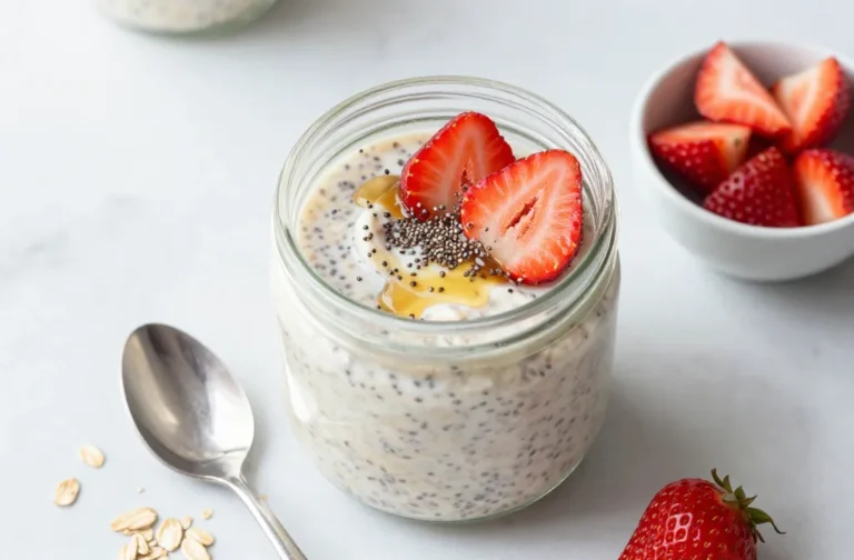 Strawberry Overnight Oats That Taste Like Dessert