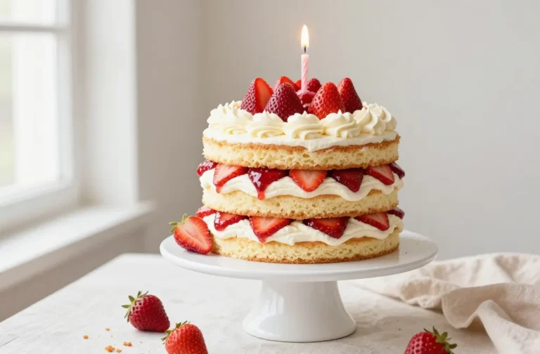 Strawberry Shortcake Birthday Cake That Steals the Show