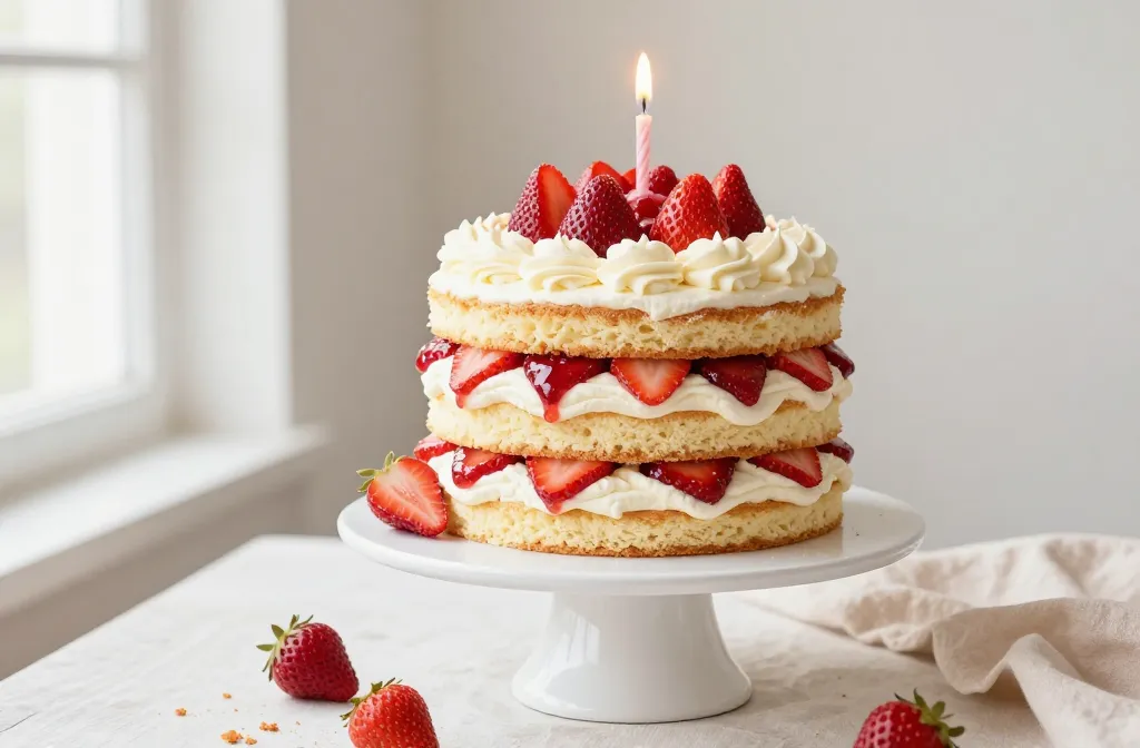 Strawberry Shortcake Birthday Cake That Steals the Show