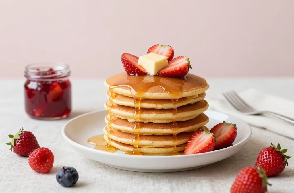 Strawberry Pancakes That Turn Any Morning Into Brunch