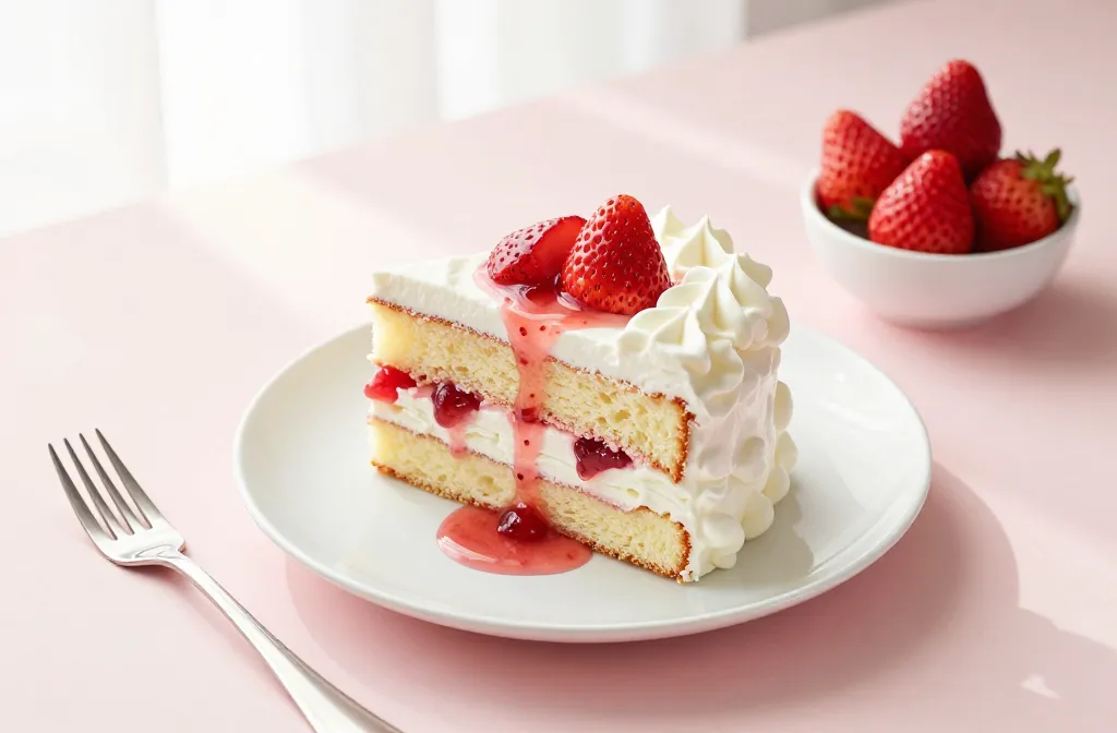 Angel Cake Strawberry Shortcake That Floats on Air
