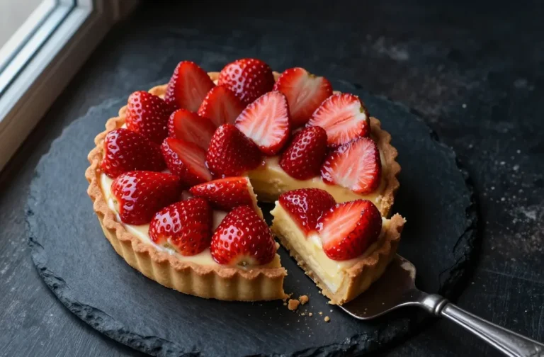 Strawberry Tart That Stops Conversations Cold