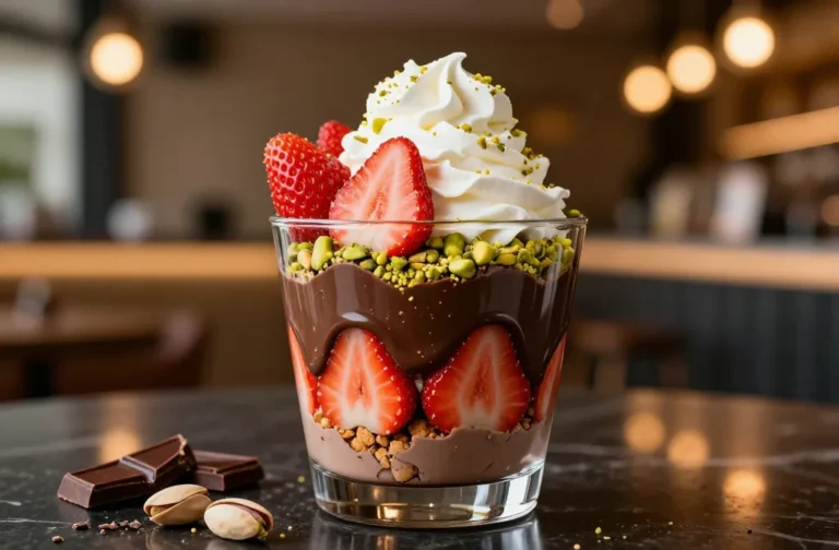 Dubai Chocolate Strawberry Cup That Absolutely Slaps