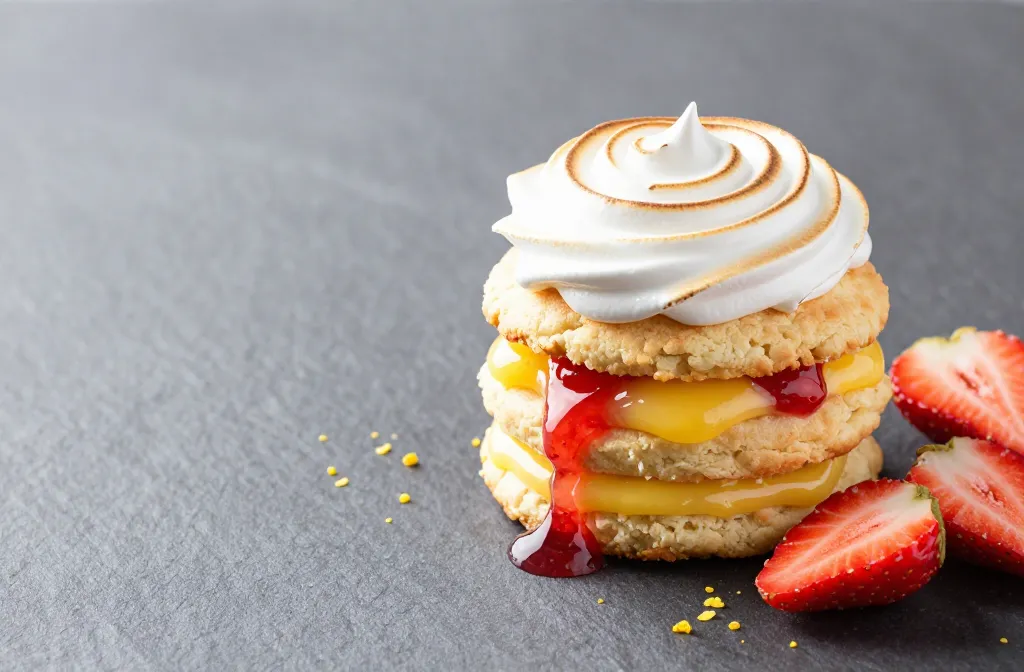 Lemon Meringue Strawberry Shortcake That Actually Slaps