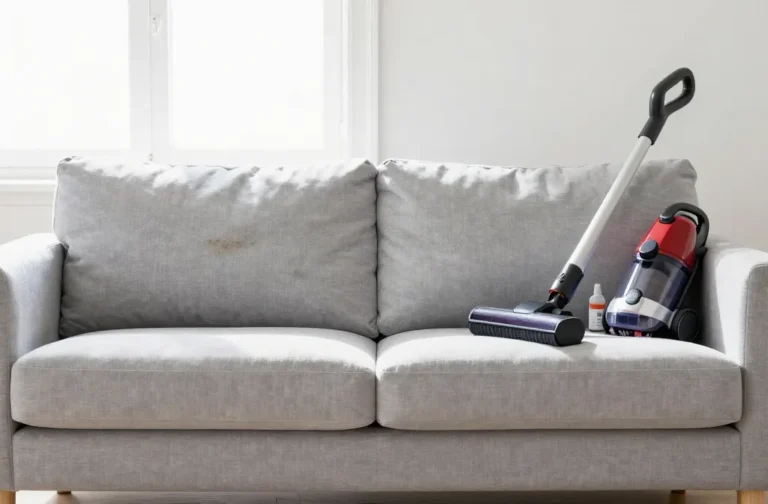 How to Clean Microfiber Couch Fast Without Ruining It