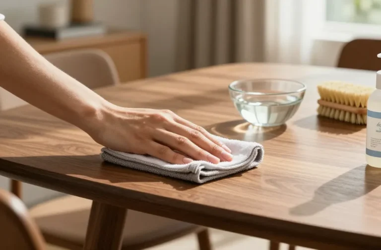 How to Clean Wood Furniture Without Wrecking the Finish