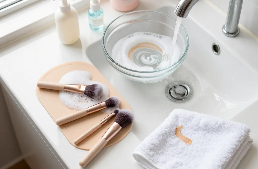 How to Clean Makeup Brushes at Home Diy in 20 Minutes
