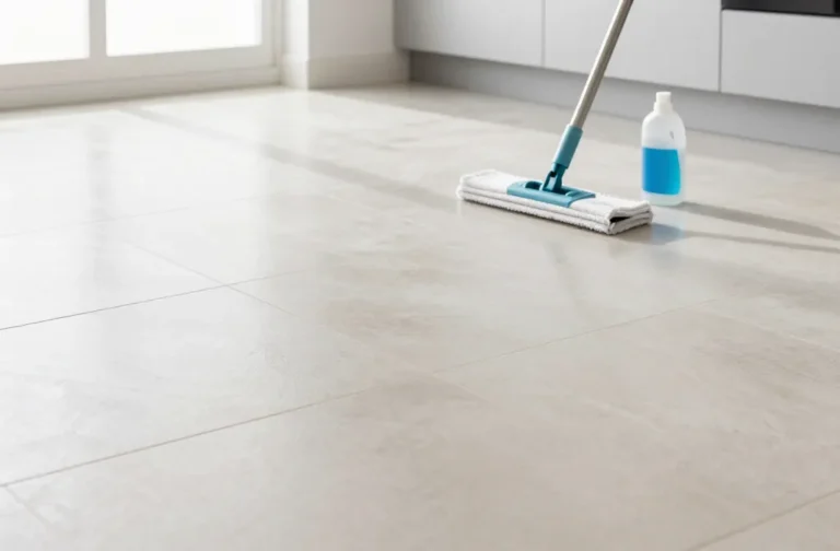 How to Clean Tile Floors Fast Without Streaks