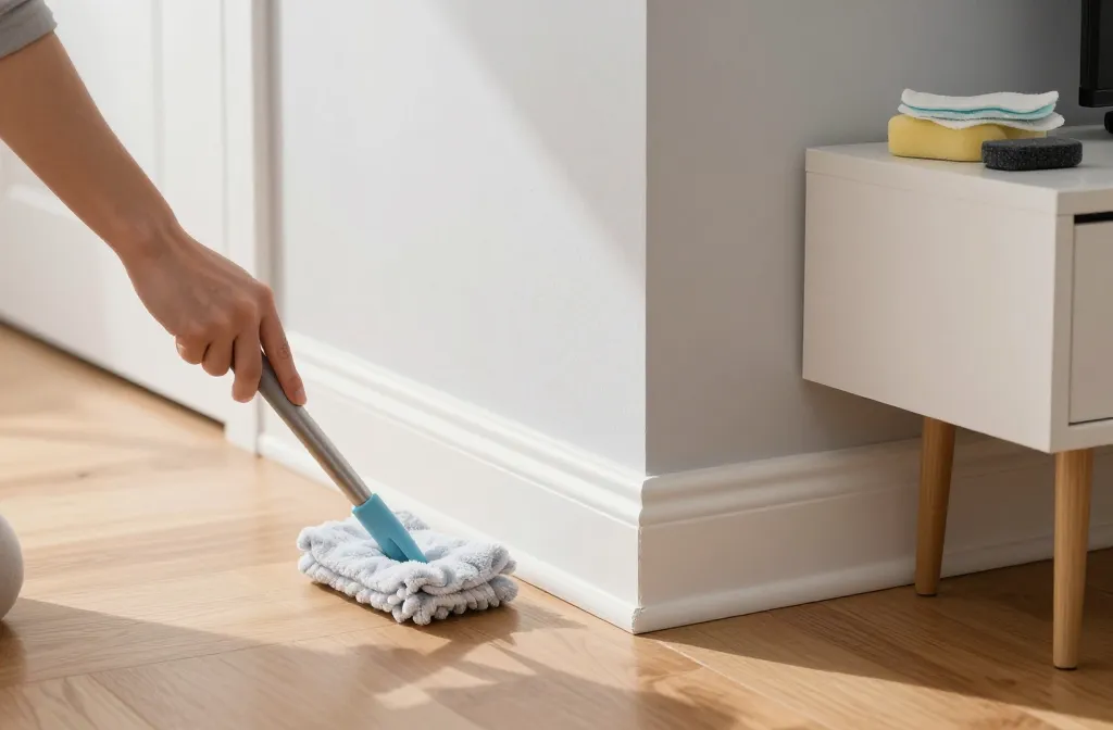 How to Clean Baseboards Easy and Fast Without Kneeling