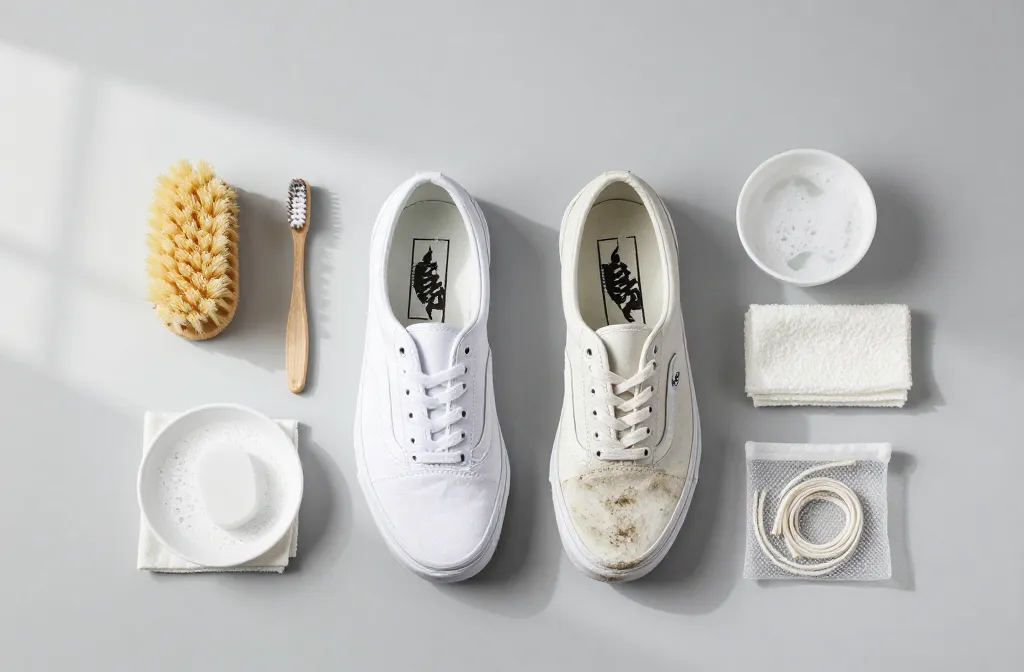 How to Clean White Vans Fast Without Ruining Them