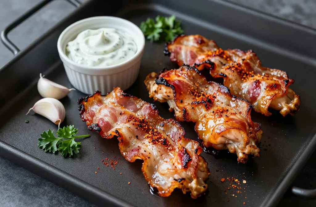 Crispy Juicy Keto Bacon Wrapped Chicken Tenders Magic