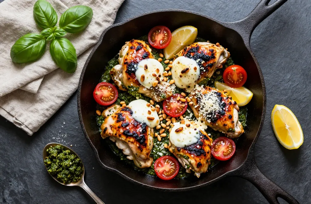 Keto Pesto Chicken That Slaps on a Busy Weeknight
