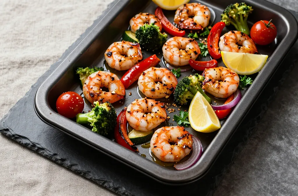 Keto Shrimp Sheet Pan Dinner in 30 Minutes Flat