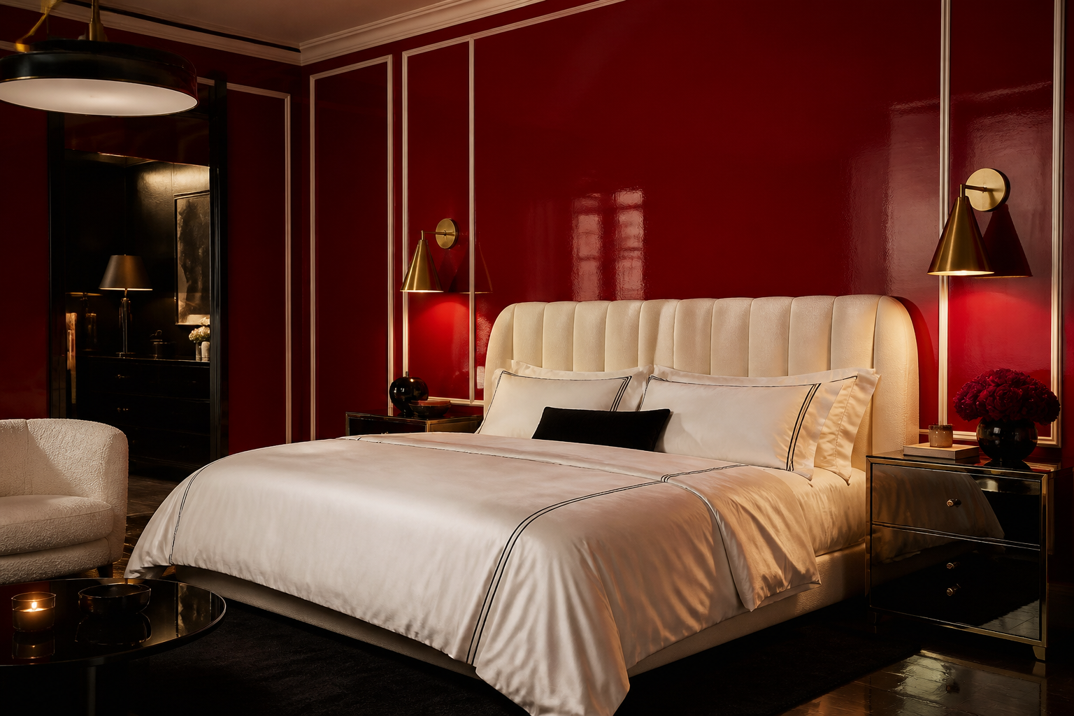 Steal These 10 Red Bedroom Ideas That Feel Bold, Romantic and Dramatic