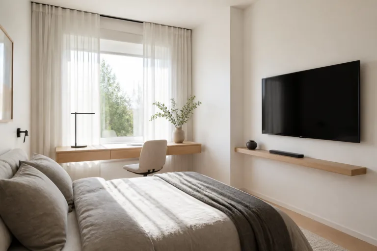 Genius 9 Small Bedroom Layout Ideas with a Desk and Tv
