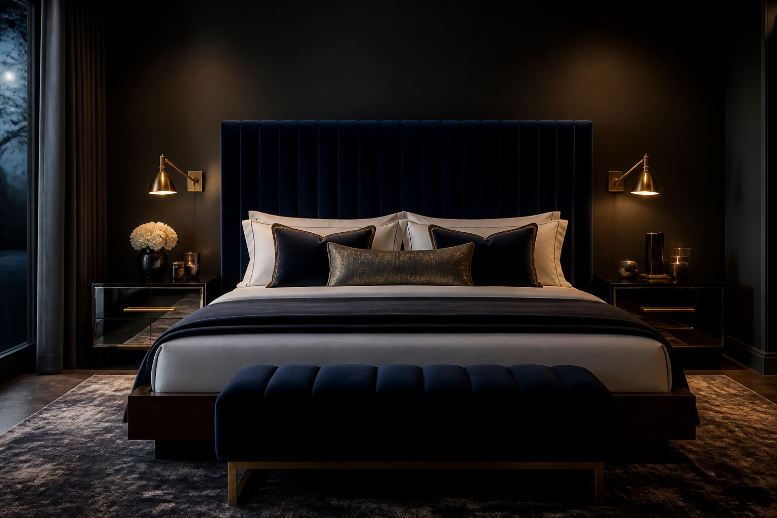 Viral 8 Dark Cozy Bedroom Ideas That Feel Like a Luxury Hotel