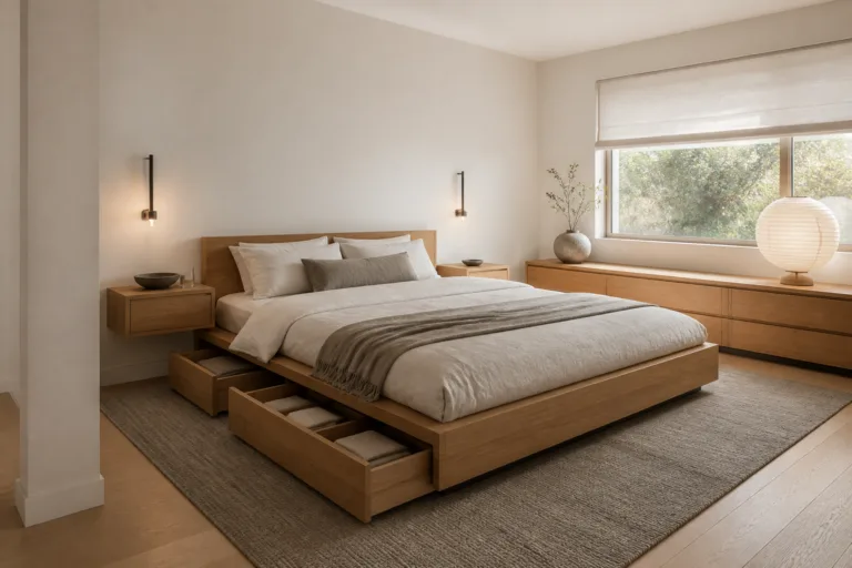 9 Small Bedroom Storage Ideas with No Closet That Wow