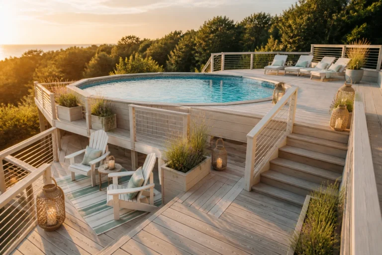 7 Stunning Above Ground Pool Deck Ideas for a Dream Backyard Unveiled