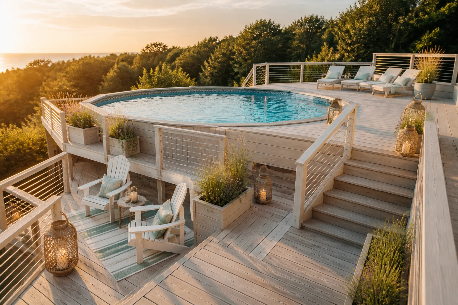 7 Stunning Above Ground Pool Deck Ideas for a Dream Backyard Unveiled