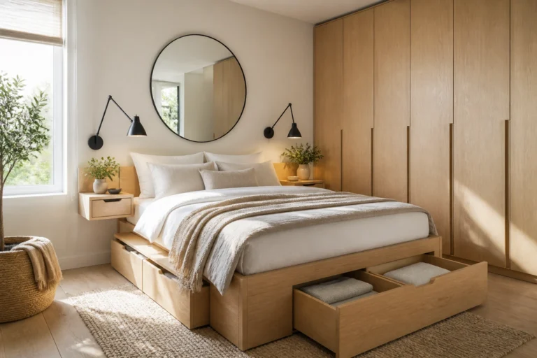 Genius 8 Small Bedroom Hacks That Double Your Storage Instantly