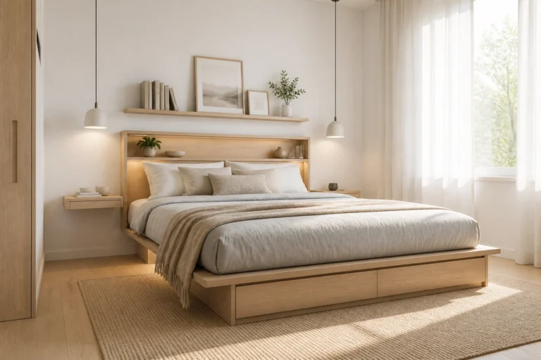Steal These 7 Tiny Bedroom Organization Hacks That Feel Genius