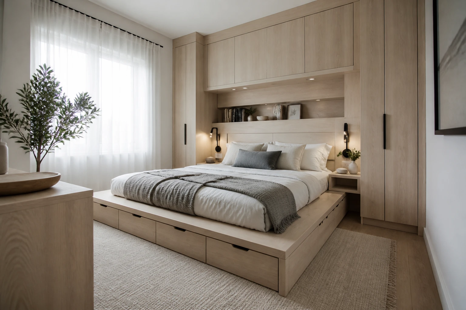 Genius 7 Small Bedroom Ideas with Built-in Storage You'Ll Love