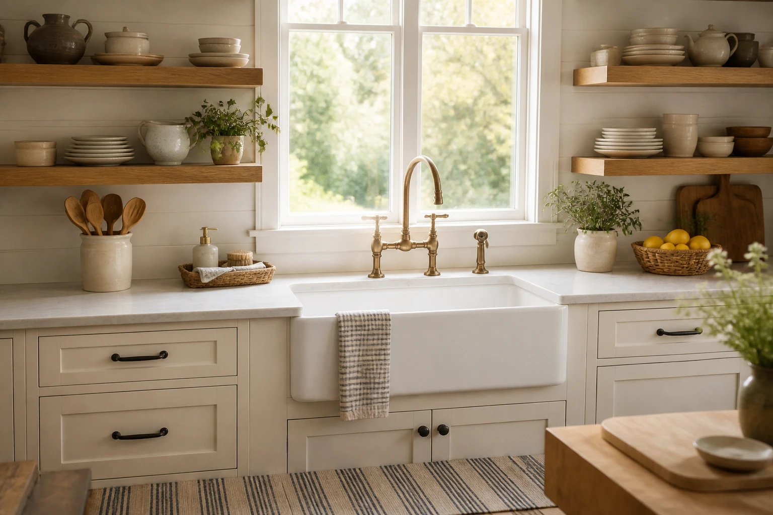 8 Farmhouse Kitchen Sink Ideas That Never Go Out of Style Now