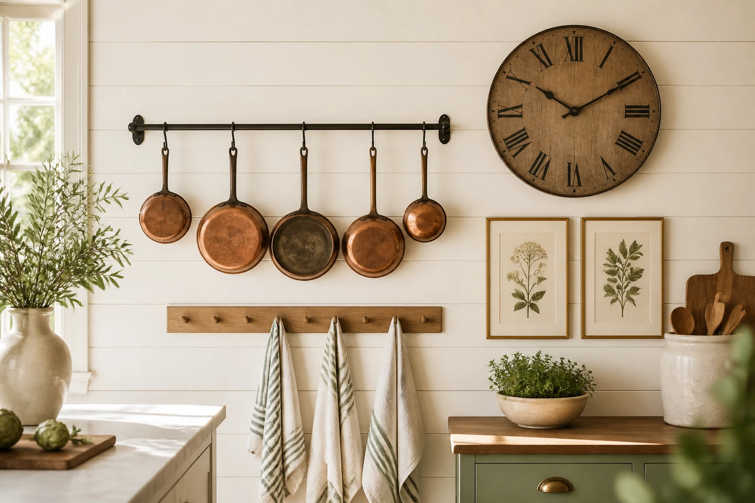 Timeless Charm: 7 Farmhouse Kitchen Wall Decor Ideas That Never Get Old